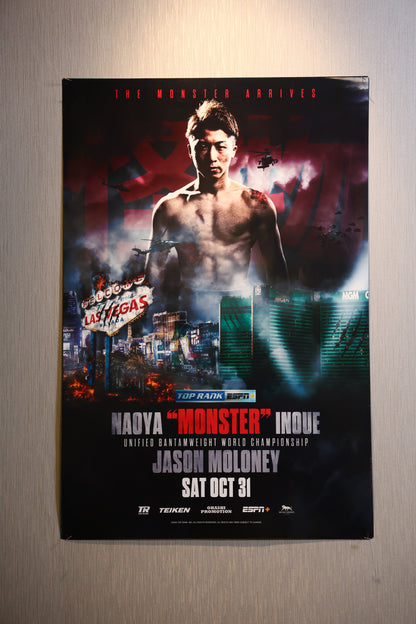 Naoya Inoue vs. Jason Moloney Official Event Poster (24x36)