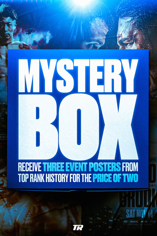 Top Rank Boxing Mystery Poster Box