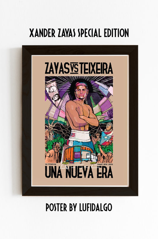 Xander Zayas Special Edition Poster by LuFidalgo
